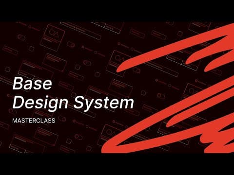 Capa da aula Base Design System